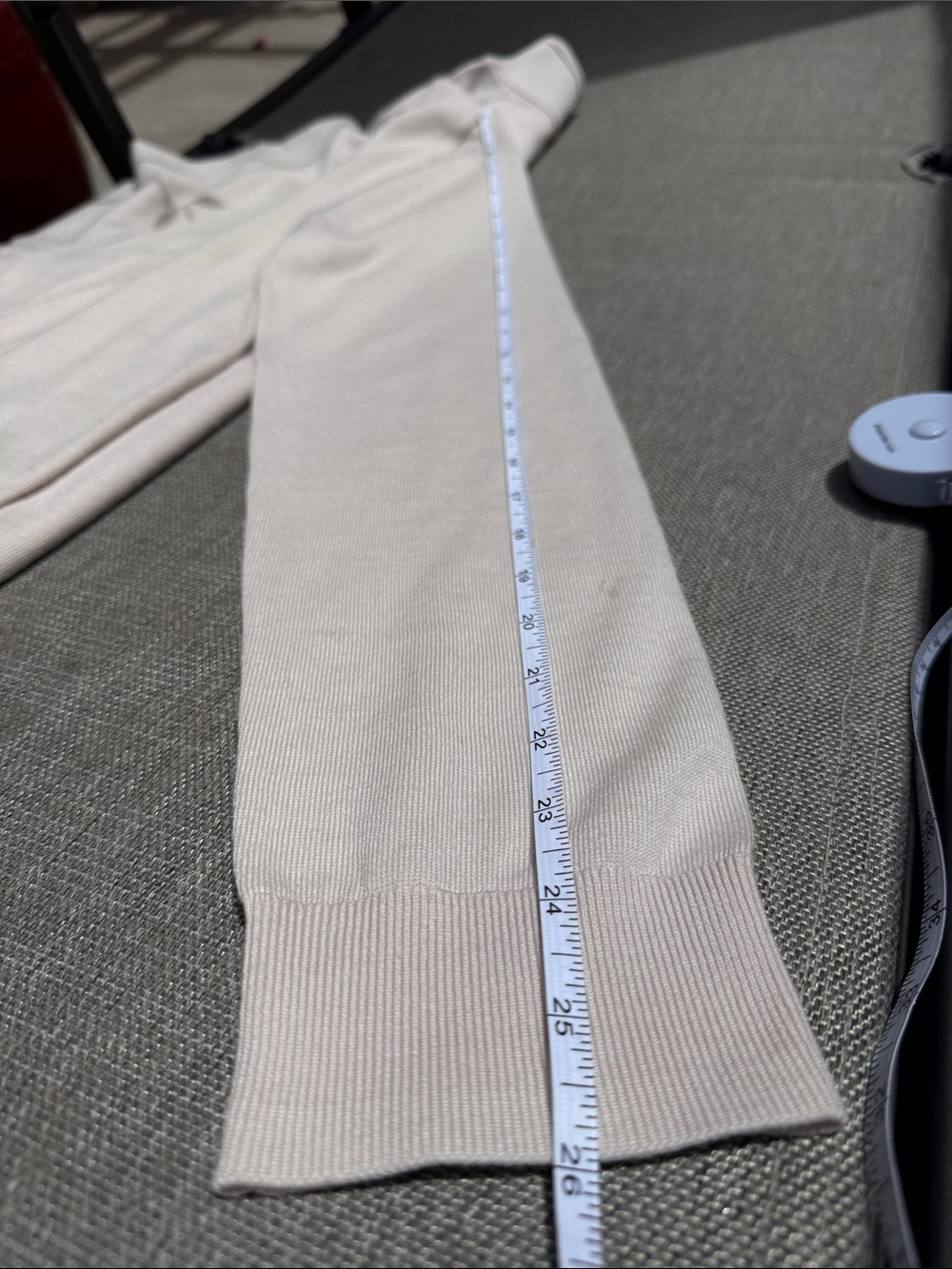 Reiss Men's Zip-Neck Sweater in Beige - Picture 5 of 8